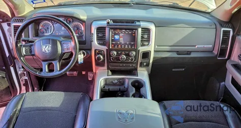 2019 Ram 1500 Classic Slt from USA, damaged, VIN 1C6RR6LT0KS586476